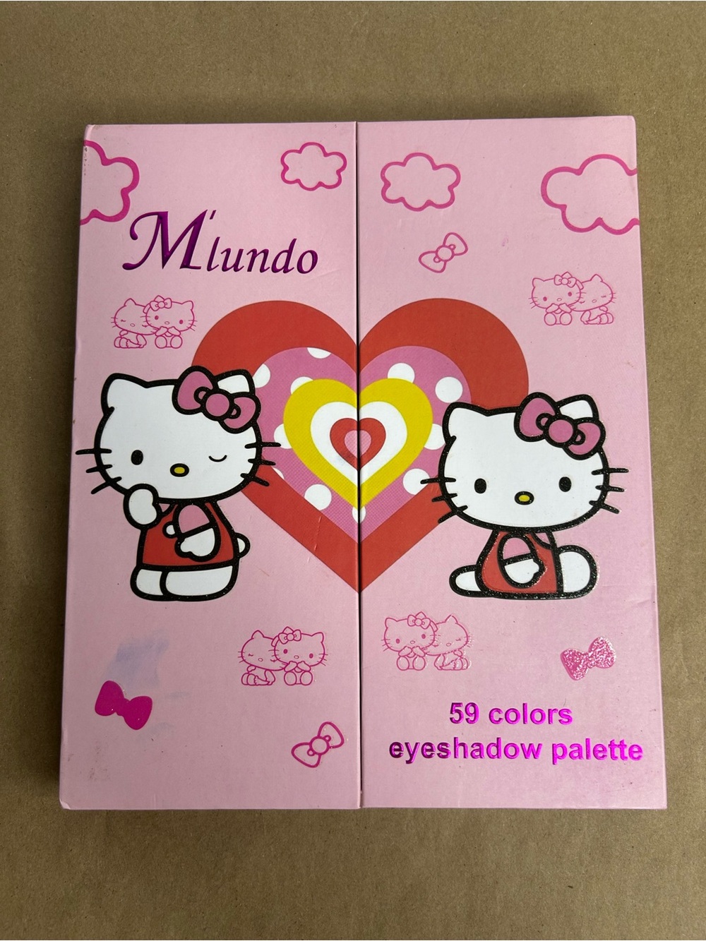 Hello Kitty 59 Colors Eyeshadow Palete- New